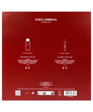 Dolce and Gabbana LImperatrice for Women - 2 Pc Gift Set 3.3oz EDT Spray 0.33oz EDT Spray - Buy Online on SooperMarket.com