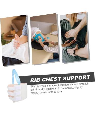 KICHOUSE Rib Fixation Strap Rib Chest Support Chest Brace Belt Broken Chest Rib Support Composite Cloth 40x20cm Casual - Buy Online on SooperMarket.com