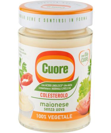 Cuore Italian Mayonnaise Vegetable Based Condiment 180g No Eggs! Vegan! - Buy Online on SooperMarket.com
