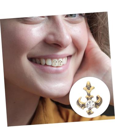 PACKOVE Tooth Gems Kit 15 Pcs Retro Vintage Decor Retro Decor Grill for Teeth Cosplay Rhinestones Accessories - Buy Online on SooperMarket.com
