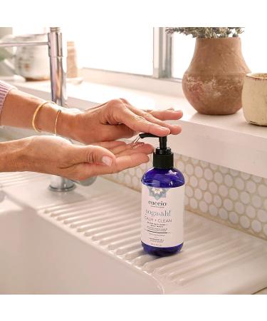 Cuccio Somatology Calm & Clean Epsom Salt Lavender Body Wash - 8 oz - Soothing & Nourishing for Deep Relaxation - Sore Muscle Relief - Chemical, Paraben & Dye Free - Buy Online on SooperMarket.com