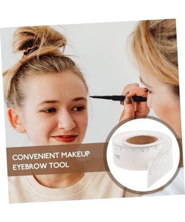 HAPINARY 1 Roll Eyebrow Measuring Tool Eye Brow Measuring Eyebrow Shaper Measuring Eyebrow Ruler Stickers Pvc - Buy Online on SooperMarket.com