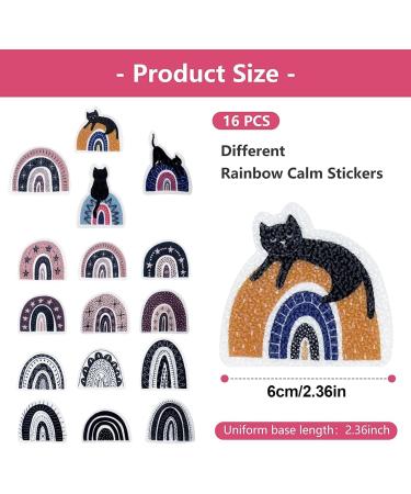 Shenrongtong Reusable Sedan: 16-Piece Crushed Stone Structure Stickers for Unique Decor - Buy Online on SooperMarket.com