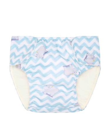 Steiff Baby Boys Swim Diaper Regular Blue Topaz