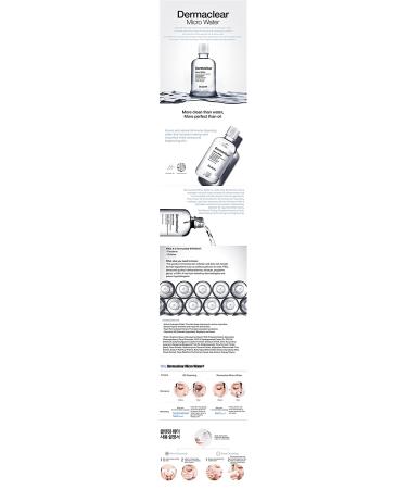 Dr.Jart+ Dermaclear Micro Water 8.4oz + GIFT 5.1oz - Gentle Cleansing Water Set - Buy Online on SooperMarket.com