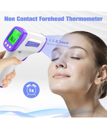 Thermometer for adults Digital Thermometer infrared Forehead thermometer Baby Thermometers with Fever Alarm LCD Screen Accurate Reading and Memory Function non Contact Temperature Thermometer - Buy Online on SooperMarket.com