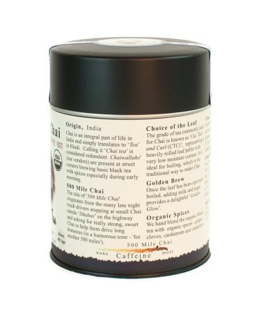 Organic Black Tea & Spices - 500 Mile Chai 4.0 oz | The Tao of Tea - Buy Online on SooperMarket.com