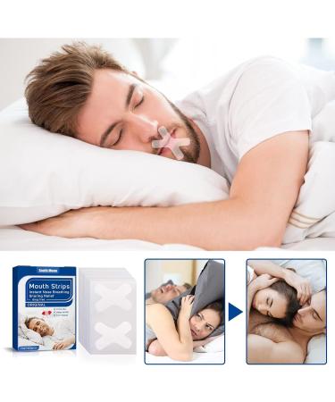 Sleep Strips 60pcs - Advanced Mouth Tape for Better Nose Breathing & Snoring Relief - Buy Online on SooperMarket.com