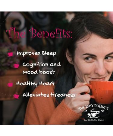 Sweet Dreams Valerian Root and Camomile Tea - Bedtime Tea - Caffeine Free Decaffeinated - 2 x 15 individual tea bags - by The Busy Botanist - Buy Online on SooperMarket.com