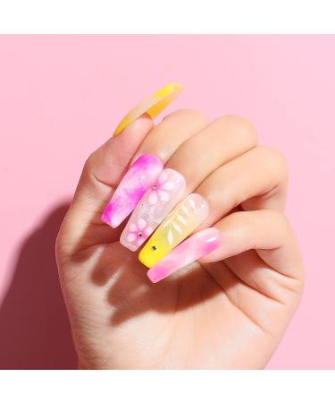 AIMEILI Neon Gel Nail Polish 6 Colours Red Yellow Summer Gel Polish Set UV LED Fluorescent Nail Salon Set Gel Nail Varnish Manicure - Long Lasting & Easy to Apply 10ml - Kit 11 KIT6-11 1.67 ml (Pack of 6) - Buy Online on SooperMarket.com