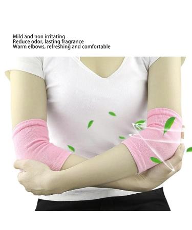 Buy 2 Pairs of Gel Melee Sleeves - Moisturizing Breathable Elbow Covers for Comfort & Crack Prevention | High Elasticity Soft Fabric International Shipping - Buy Online on SooperMarket.com