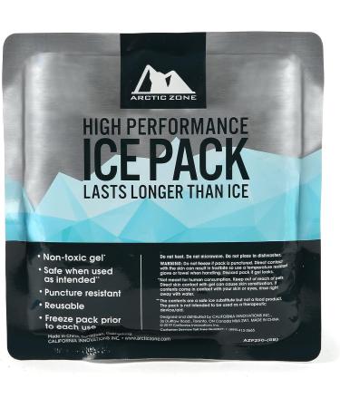 Arctic Zone High Performance Ice Pack Set of 2 - 250g for Lunch Boxes, Bags, Coolers - Buy Online on SooperMarket.com
