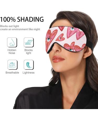 Adjustable Light Blocking Eye Mask for Deep Sleep | Breathable & Comfortable | Ideal for Travel, Yoga, Meditation | Men & Women - Buy Online on SooperMarket.com