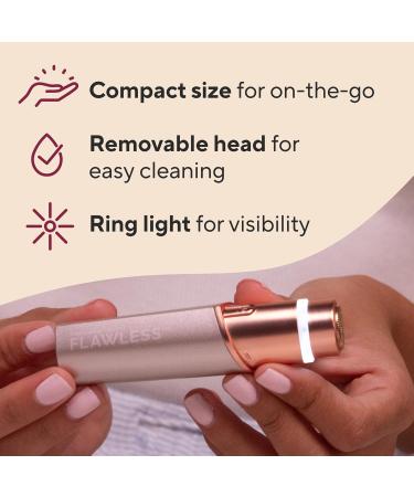 Finishing Touch Flawless Facial Hair Remover Blush 1 Count (Packaging may vary) - Buy Online on SooperMarket.com