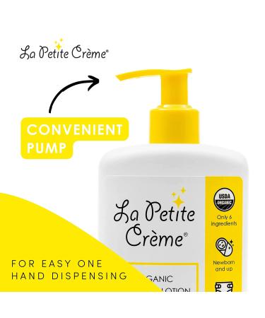 La Petite Creme Organic Diapering Lotion - Gentle Diaper Rash Cream with USDA Certified Organic Ingredients - 8 oz - Buy Online on SooperMarket.com