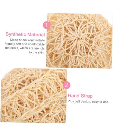 Angoily 9 Pcs Bath Cleaning Balls & Scrubbers - Exfoliating Loofah Pads & African Net Sponges for Effective Shower & Bath Care - Buy Online on SooperMarket.com