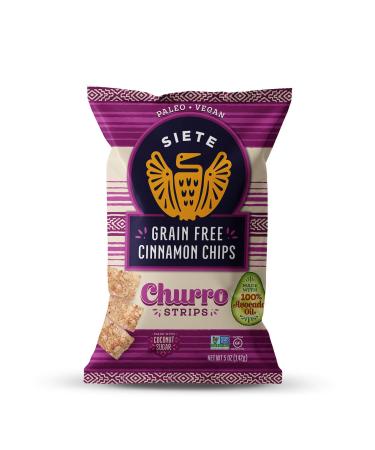 SIETE FAMILY FOODS Grain Free Churro Strips 5 OZ