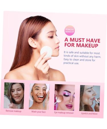 Buy Balacoo 600 Pcs Makeup Remover Cotton Pads - Absorbent Face Cleaning Wipes & Puffs for Perfect Makeup Removal | International Shipping Available - Buy Online on SooperMarket.com