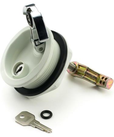 Whitecap T-Handle Locking Latch Black - Secure and Stylish Solution - Buy Online on SooperMarket.com
