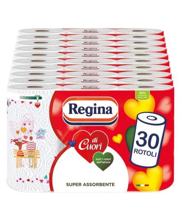 Regina di Cuori kitchen paper 30 rolls 30 pieces (1 pack)