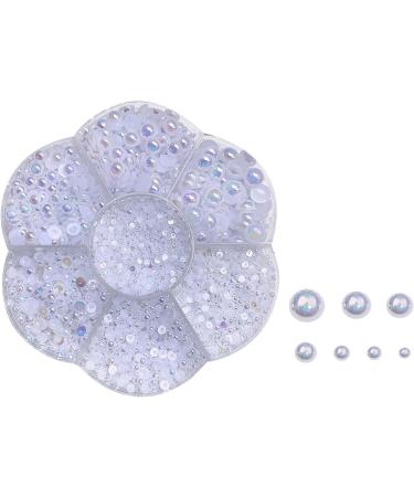 Fashion Half Beads Nail Art Decorations In Various Show Your Charm For Women And Girls Nail Art Accessories Multi-Color - Buy Online on SooperMarket.com