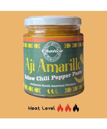Chatica Bundle of 3 x Chatica Pasta de Aji Amarillo 227g - Yellow Hot Pepper Paste - Authentic Peruvian Flavour - Buy Online on SooperMarket.com