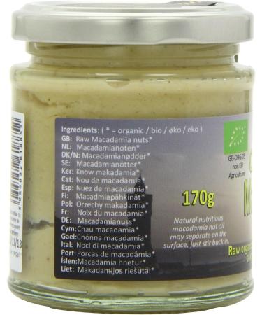 Carley's Organic Raw Macadamia Nut Butter 170g - Buy Online on SooperMarket.com