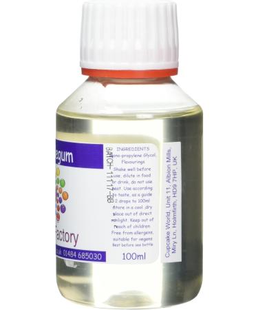 Flavour Factory Bubblegum Intense Food Flavouring 100 ml - Buy Online on SooperMarket.com