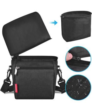 AEMIAO Dog Treat Pouch with Magnetic Closure & Poop Bags - Hands-Free Training Bag, Adjustable Belt - Dark Grey - Buy Online on SooperMarket.com