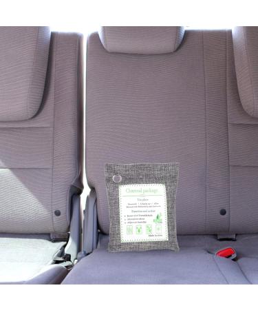 Fomiyes 3-Piece Charcoal Air Purification Bag Set - Natural Odor Absorber for Cars Shoes & Pet Areas - Buy Online on SooperMarket.com