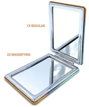 Aeisage Van Gogh Sunflowers Compact Mirror - 2.75'' Square Purse Cosmetic Handheld Mirror - Buy Online on SooperMarket.com