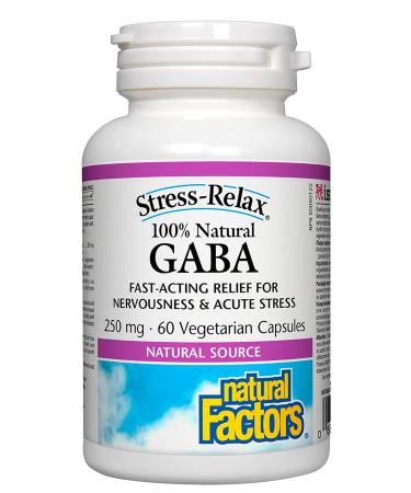 NATURAL FACTORS Gaba (250 mg - 60 veg caps)