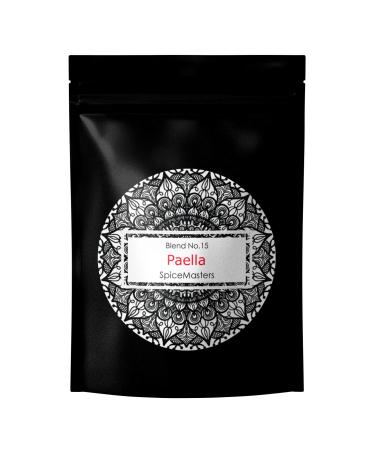 Paella Spice Seasoning - Superior Hand Blended Premium Seasoning With Saffron by Spice Masters - Authentic Made Simple Paella 100.00 g (Pack of 1)