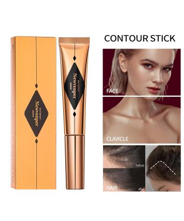 Long-Lasting Contouring Stick with Pillow Applicator - Liquid Contour Wand for Cheeks | Creamy Formula - 15g #01 - Buy Online on SooperMarket.com