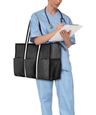 Trunab Large Shoulder Tote Bag for Nurses - Nursing Bag for Work, School, and Travel - Buy Online on SooperMarket.com