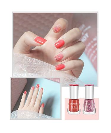 Buy Vipomkowa Non-Toxic Nail Polish - Eco-Friendly Quick-Dry Water-Based 8ml | 14# - International Shipping Available - Buy Online on SooperMarket.com