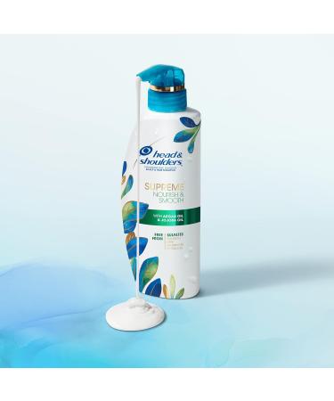 Shop Head & Shoulders Supreme Sulfate Free Nourish & Smooth Shampoo 11.8oz - International Shipping Available - Buy Online on SooperMarket.com