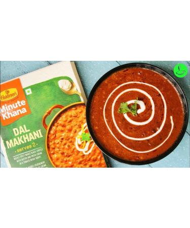 Haldiram's Dal Makhani Ready Meal - 300g (Pack of 2) | Authentic Indian Comfort Food at Your Fingertips | Ready-to-Eat | No Preservatives - Buy Online on SooperMarket.com