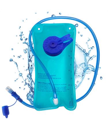 Water Bladder for Hiking Backpack - 1.5 Liter Hydration Bladder Leak Proof Drink Bottles Water Bags for Camping Backpack - Water Pouch Hydration Bag Backpack Water Bladder Hiking Accessories KSI