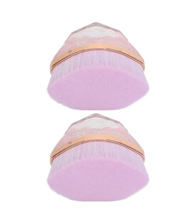 Foundation Brush Foundation Make-up Brush Rhombus Purple for At Home