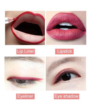 Sankuwen Waterproof Lip Liner Pencil Set - 12 Vibrant Colors - Buy Online on SooperMarket.com