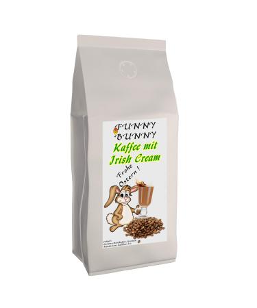 Easter coffee "Funny Bunny" with Irish Cream flavor | 500 g whole beans | Flavored coffee as an Easter gift | Flavoured Coffee