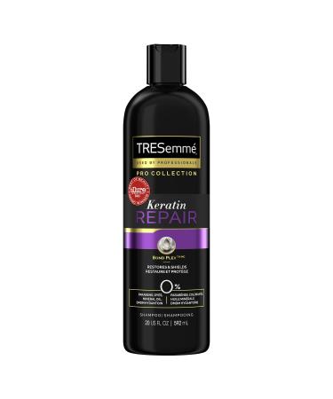 TRESemm Shampoo for Damaged Hair Keratin Repair Restores and Shields Hair from Damage 20 oz