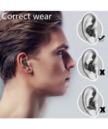 Naohiro Swimming Earplugs  5-Pairs Pack Waterproof Reusable Silicone Swimming Ear Plugs for Swimming Showering Bathing Surfing Snorkeling and Other Water Sports Suitable for Kids and Adults (Adult) - Buy Online on SooperMarket.com