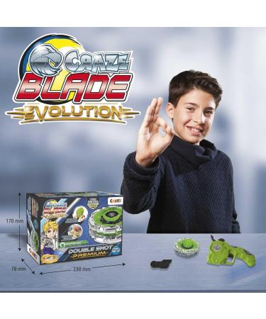 Craze Blade Evolution - Double Shot Premium Martial Cord Kreisel Metal with Launcher | Best Children s Roundabout Toy for Young Scouts | Model 42458 - Buy Online on SooperMarket.com