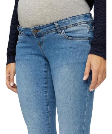 MAMALICIOUS Women's Mlono Slim Jeans in Washed Light Blue Denim - Size 24 - Buy Online on SooperMarket.com