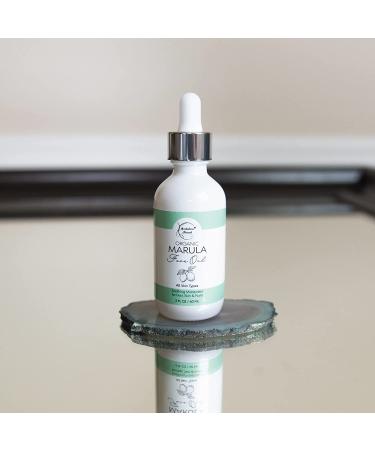 Organic Marula Oil for Face - Luxury Facial Oil for Women | Moisturizer for Skin, Hair & Nails - 2oz by Brookethorne Naturals - Buy Online on SooperMarket.com