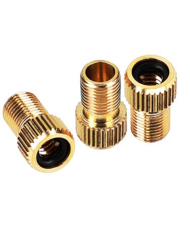 mumbi 3X bicycle valve adapter valve adapter DV SV Dunlop Sclaverand French Presta to Schrader AV car valve copper