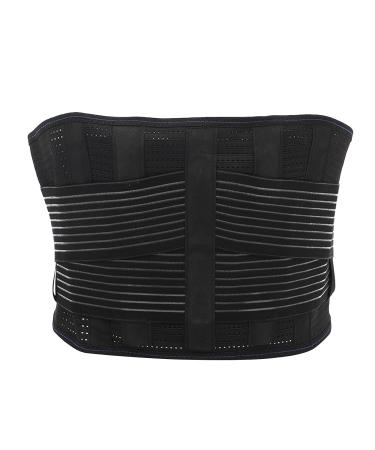 Alomejor Waist Support Belt - Lumbar Brace with Steel Plate & Warm Pad for Ultimate Comfort | International Shipping Available - Buy Online on SooperMarket.com
