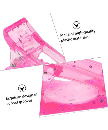 Mikinona Manicure Tools 48 pcs Finger Tip Fixing Clamps and UV Accessories Gel Curve Manicure Quick Poly A Salon Home Kit Tool Pink Nails Forms Clips Art Fixation Pinching Fiberglass 1 count (Pack of 1) White Pinkx4pcs - Buy Online on SooperMarket.com